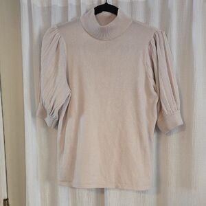Tahari Cream Knit Sweater